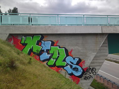 Graffiti Wall in Chemnitz - Photo by undecided - MTA (2012)