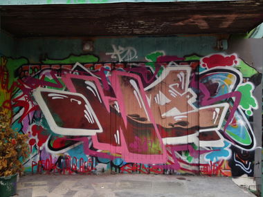 Graffiti Wall in Chemnitz - Photo by undecided (2013)