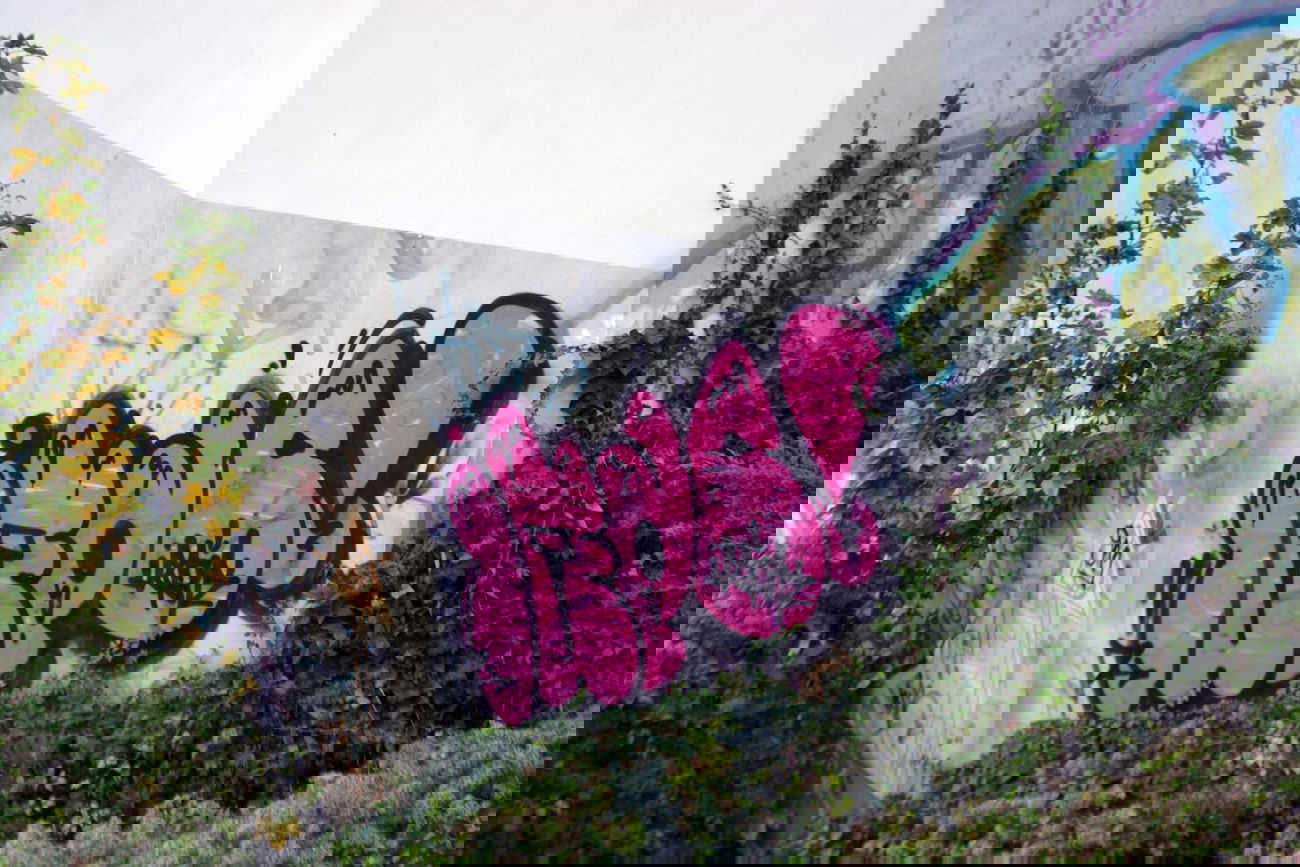 Graffiti Wall in Leipzig - Photo by undecided