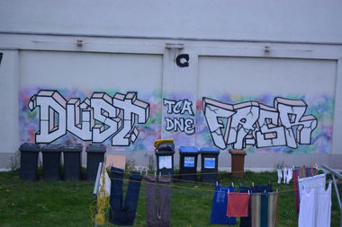 Graffiti Wall in Leipzig - Photo by undecided - TCA, DNE (???)