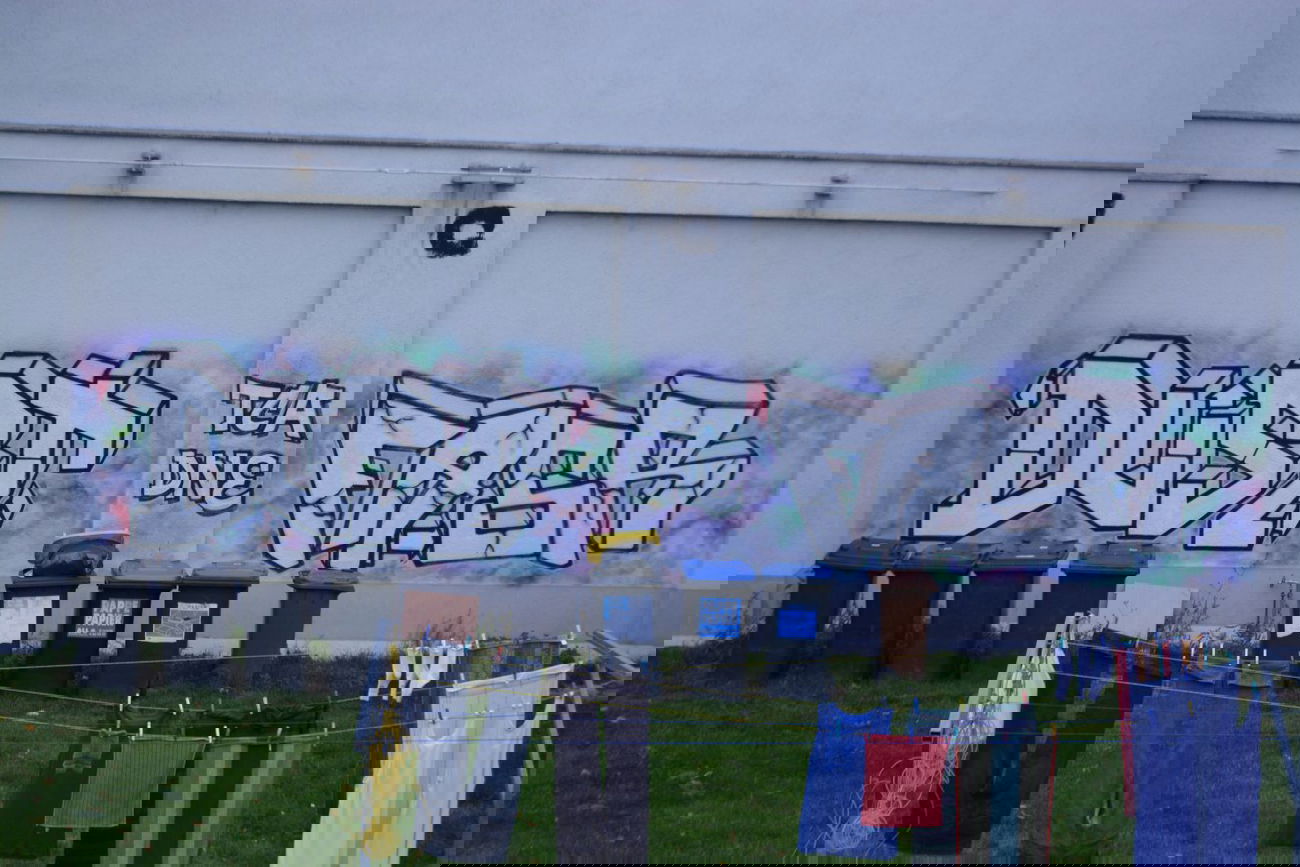 Graffiti Wall in Leipzig - Photo by undecided - TCA, DNE (???)