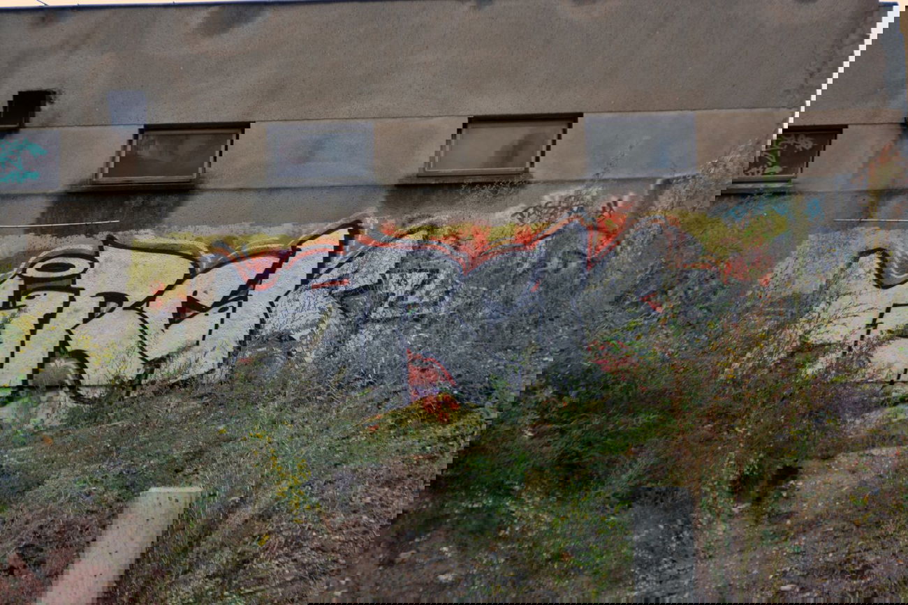 Graffiti Bombing in Leipzig - Photo by undecided (2013)