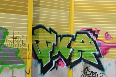 Graffiti Bombing in Leipzig - Photo by undecided (2013)