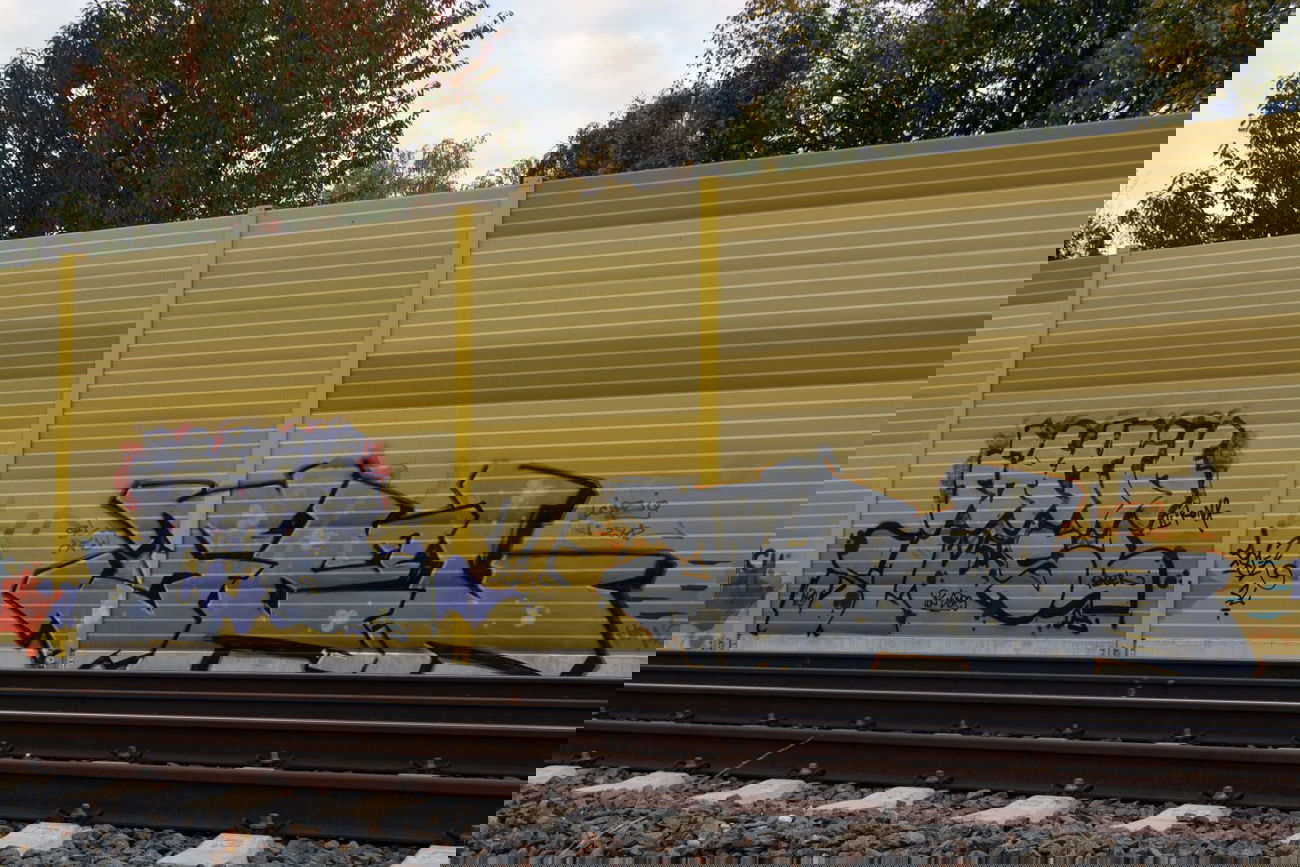 Graffiti Bombing in Leipzig - Photo by undecided - OR (2013)