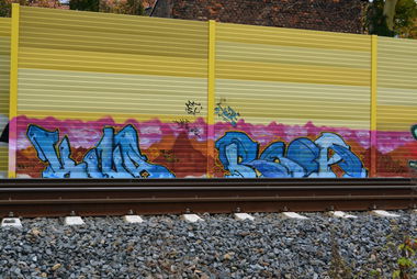 Graffiti Bombing in Leipzig - Photo by undecided (2013)