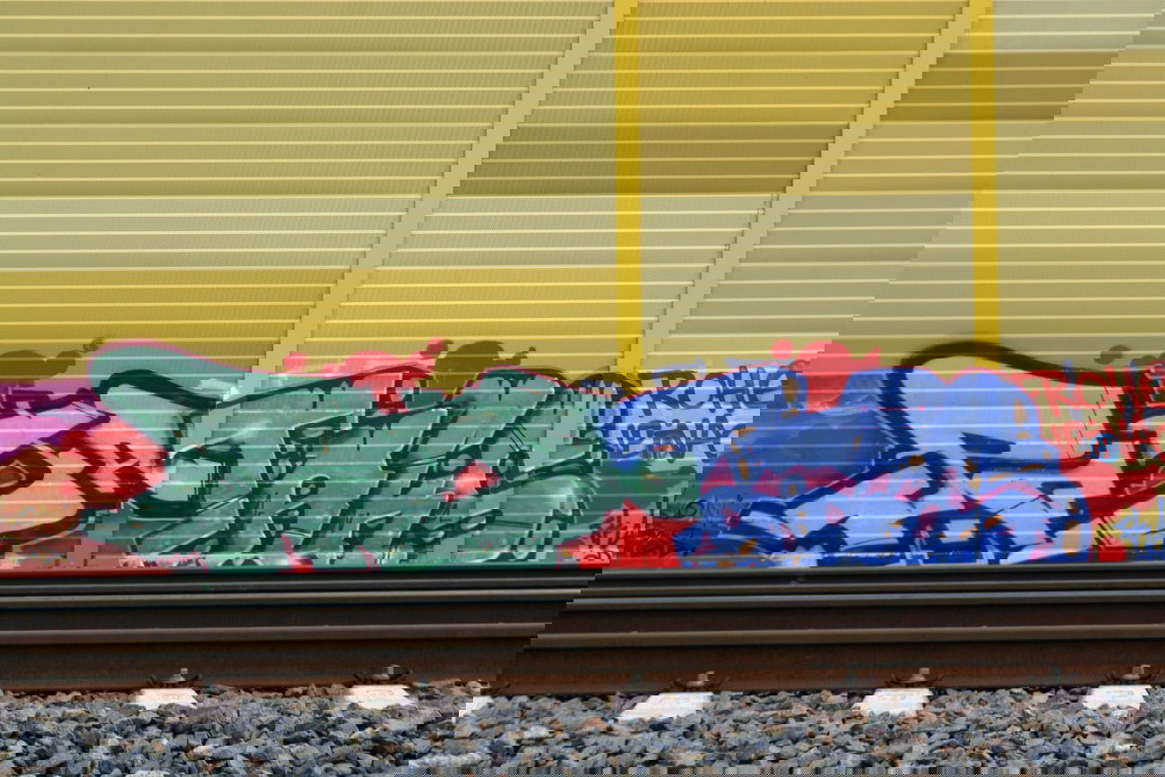 Graffiti Bombing in Leipzig - Photo by undecided (2013)