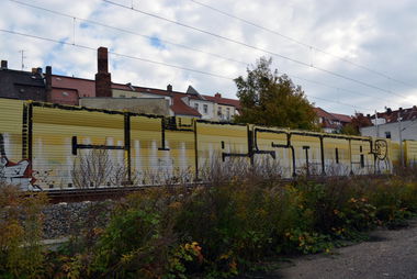 Graffiti Bombing in Leipzig - Photo by undecided (2013)