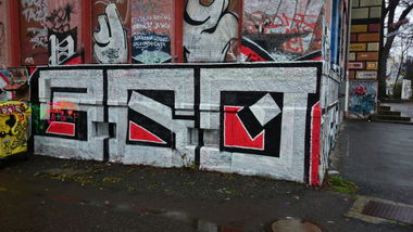 Graffiti Wall in Chemnitz - Photo by undecided (2013)