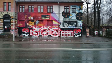 Graffiti Wall in Chemnitz - Photo by undecided (2013)