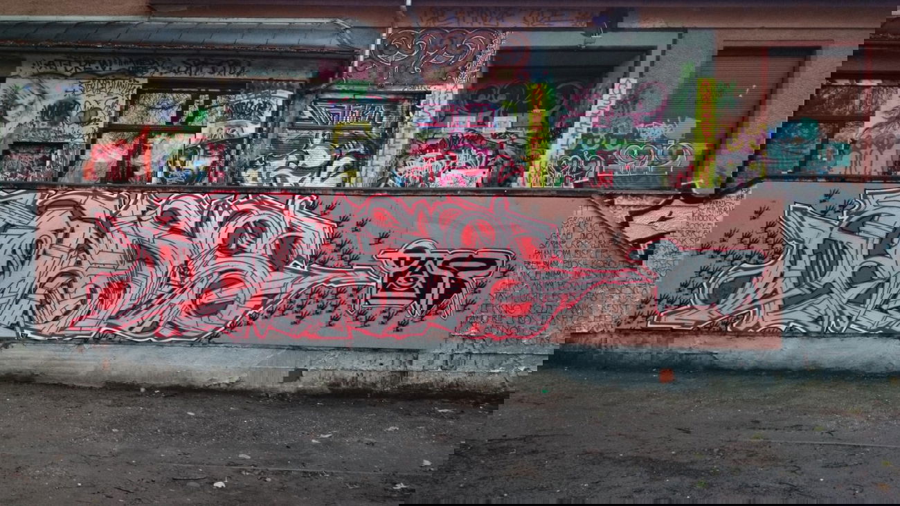 Graffiti Wall in Chemnitz - Photo by undecided - 360° (2013)