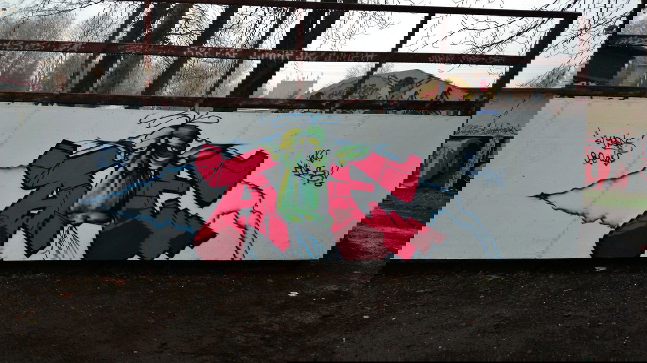 Graffiti Wall in Chemnitz - Photo by undecided (2013)