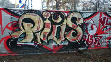 Graffiti Wall in Chemnitz - Photo by undecided - 360° (2013)