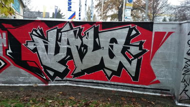 Graffiti Wall in Chemnitz - Photo by undecided - AS (2013)
