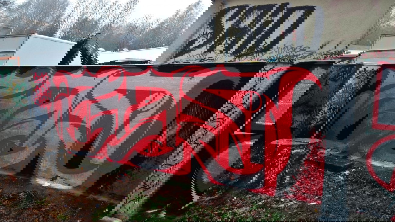 Graffiti Wall in Chemnitz - Photo by undecided (2013)