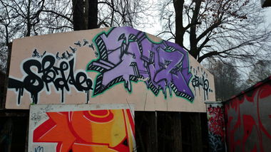 Graffiti Wall in Chemnitz - Photo by undecided (2013)