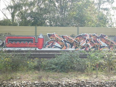 Graffiti Bombing in Bremen - Photo by unfug - unfug, weid (2011)
