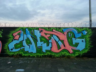 Graffiti Wall in Münster - Photo by unfug - unfug (2014)