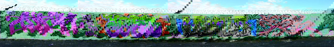 Graffiti Wall in Münster - Photo by unfug - unfug, yosn, lexus (2014)