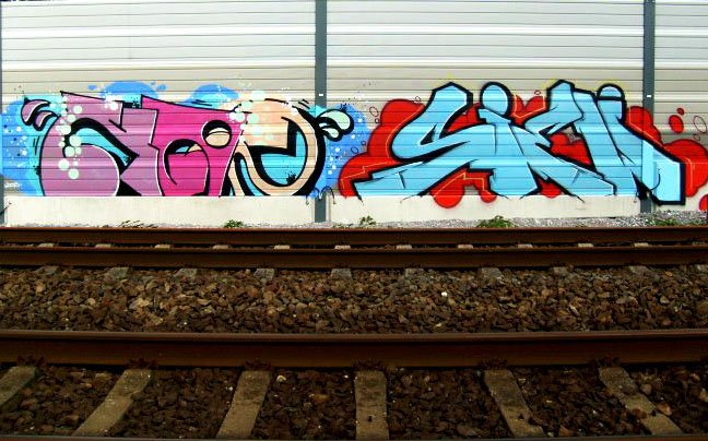 Graffiti Wall - Photo by unitedartist - hez, siew (2013)