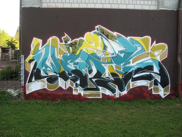 Graffiti Wall in Russia - Photo by unitedartist - weis, basel, schweiz