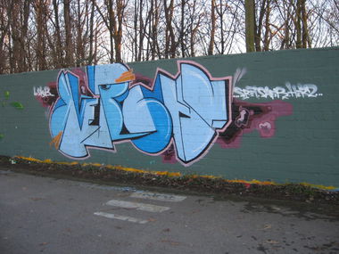 Graffiti Wall - Photo by unitedartist - berch