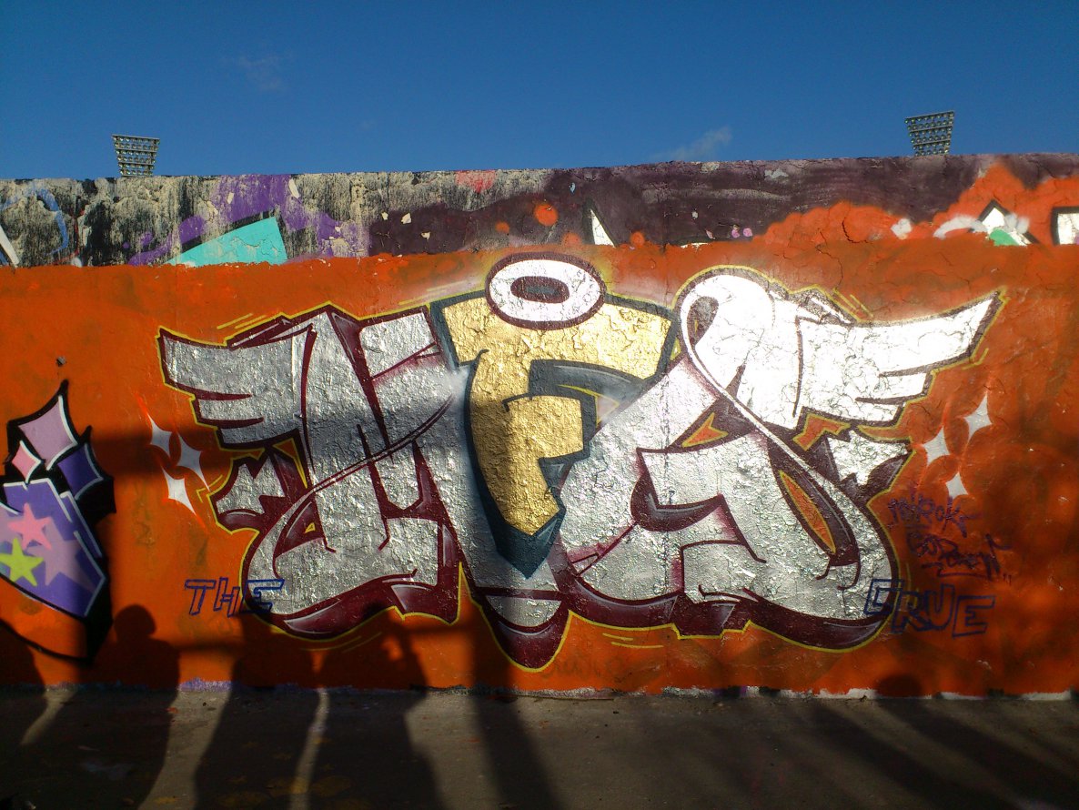 Graffiti Wall - Photo by unknown - mfg, god (2013)
