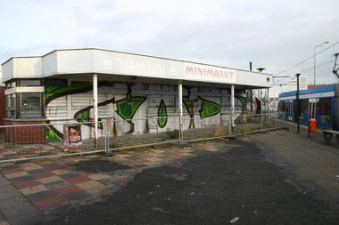 Graffiti Bombing - Photo by unknown - god, mfg (2014)