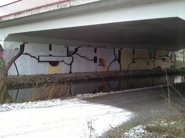 Graffiti Bombing - Photo by unknown - god´s, mfg (2010)