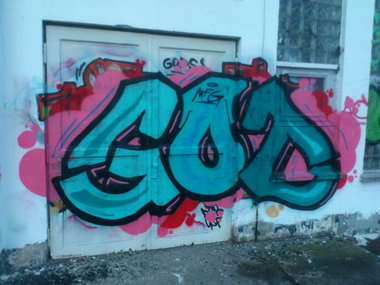 Graffiti Wall - Photo by unknown