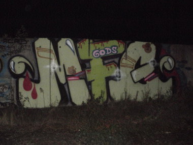 Graffiti Wall - Photo by unknown - mfg, god (2013)