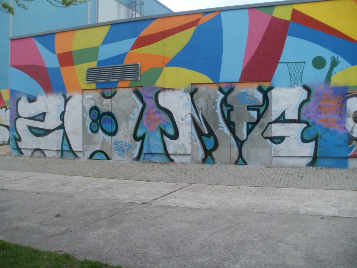 Graffiti Bombing - Photo by unknown - 20, nks, mfg (2012)