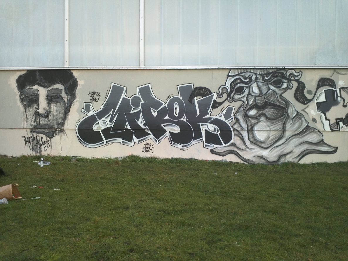 Graffiti Wall - Photo by unknown - mirok (2014)