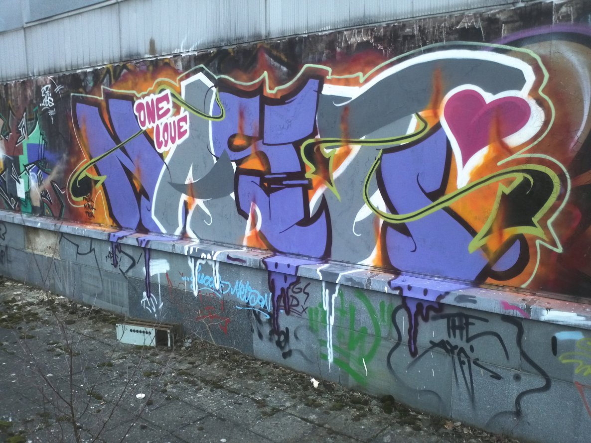 Graffiti Wall - Photo by unknown (2014)