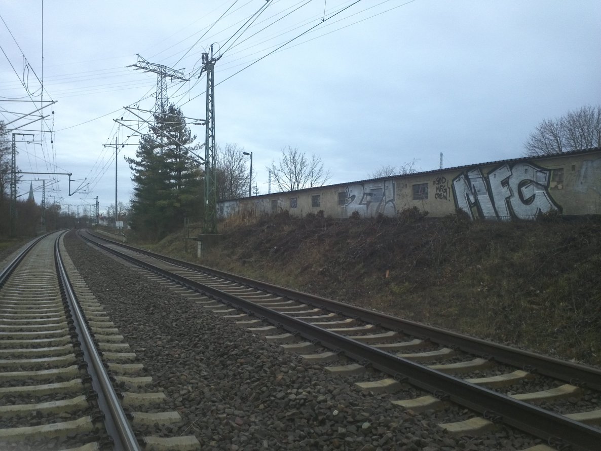 Graffiti Bombing - Photo by unknown - mfg, god (2014)
