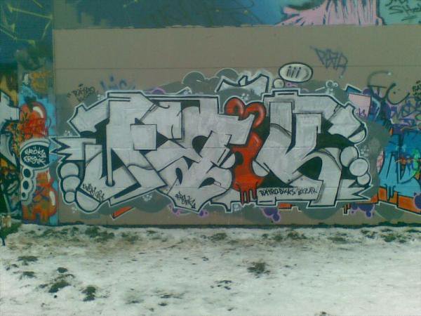 Graffiti Wall - Photo by unknown - frök, frok, mfgod (2011)