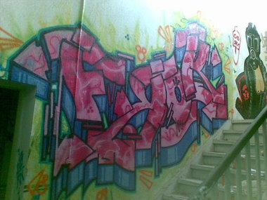 Graffiti Wall - Photo by unknown - frok, mirok (2010)