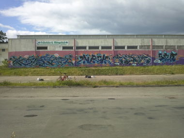 Graffiti Wall - Photo by unknown - himmelfahrtskommando (2014)