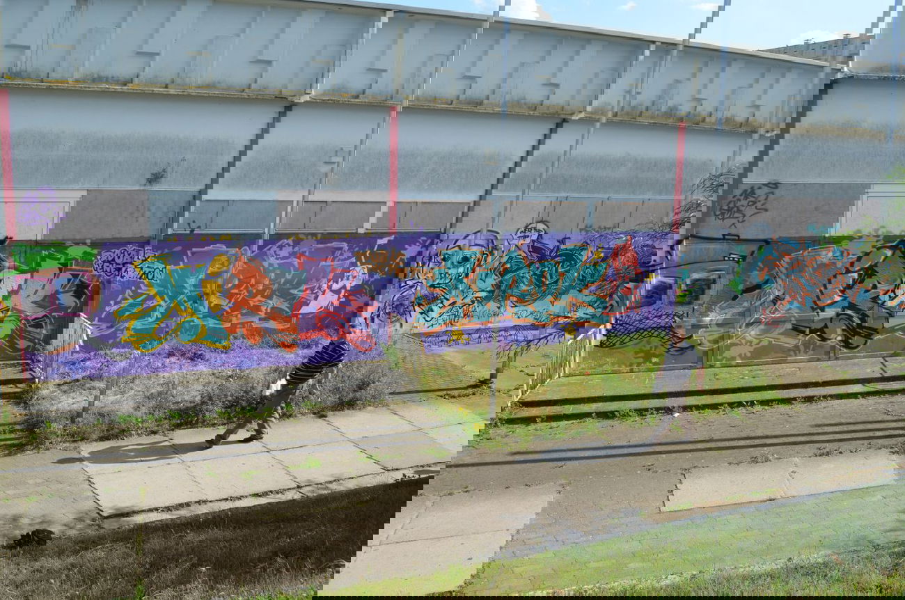 Graffiti Wall - Photo by unknown - mirok, mirok, double (2014)