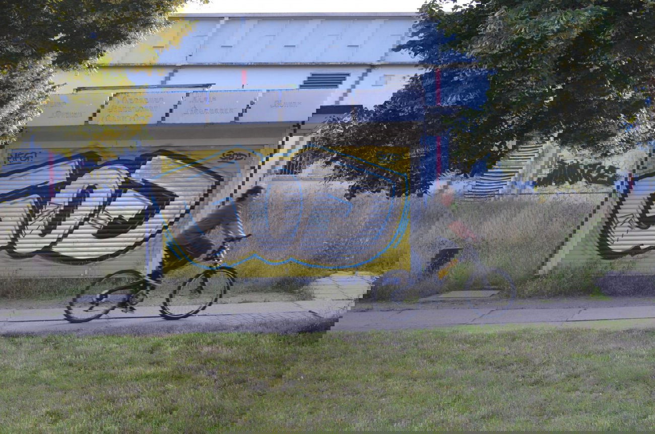 Graffiti Bombing - Photo by unknown - god, mfg (2014)