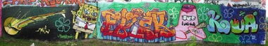Graffiti Wall - Photo by unknown - modus, friek, rätro (2011)