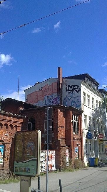 Graffiti Bombing - Photo by unknown - god, mfg (2010)