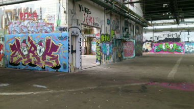 Graffiti Wall - Photo by unknown - mirok, god, mfg (2014)