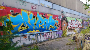 Graffiti Wall - Photo by unknown - mirok, confus (2014)