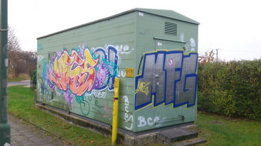 Graffiti Wall - Photo by unknown - mfg, god (2014)