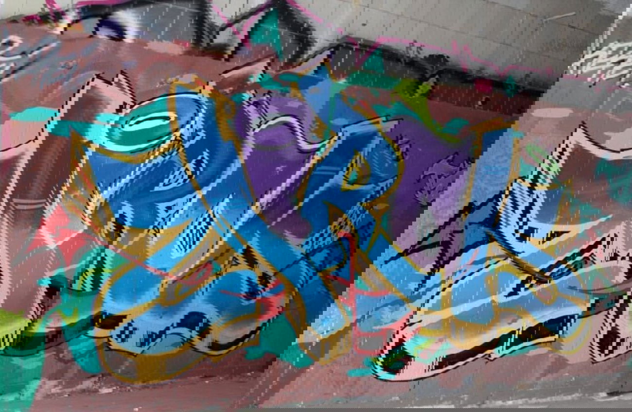 Graffiti Wall - Photo by unknown