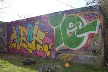 Graffiti Wall - Photo by unknown - mirok (2015)
