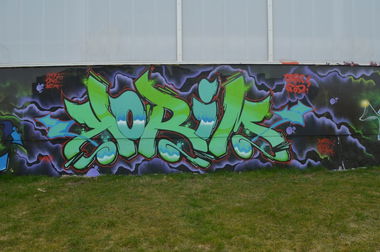 Graffiti Wall - Photo by unknown - korim, mirok (2015)