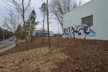 Graffiti Bombing - Photo by unknown - mfg, god (2015)