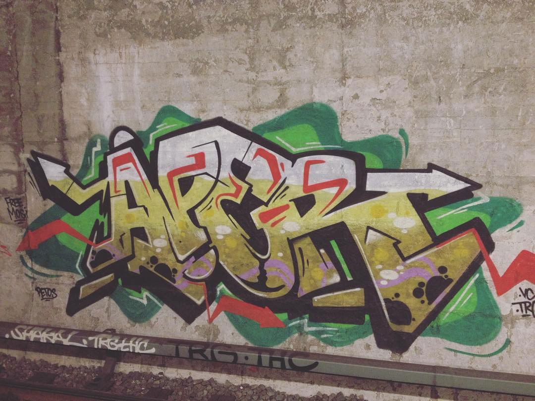 Graffiti Wall - Photo by urbanberlin