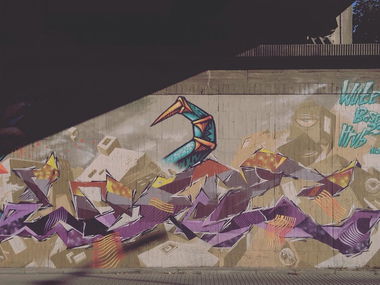 Graffiti Wall - Photo by urbanberlin